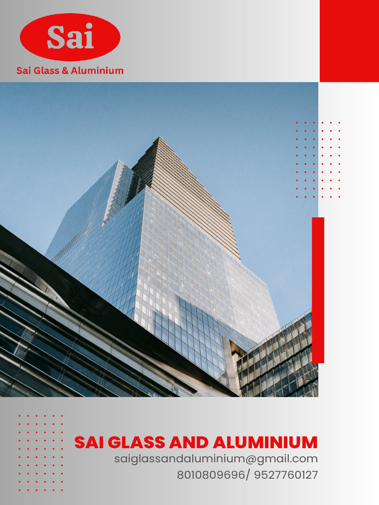 Builders' Glass & Aluminium Solutions | PDF | Glasses