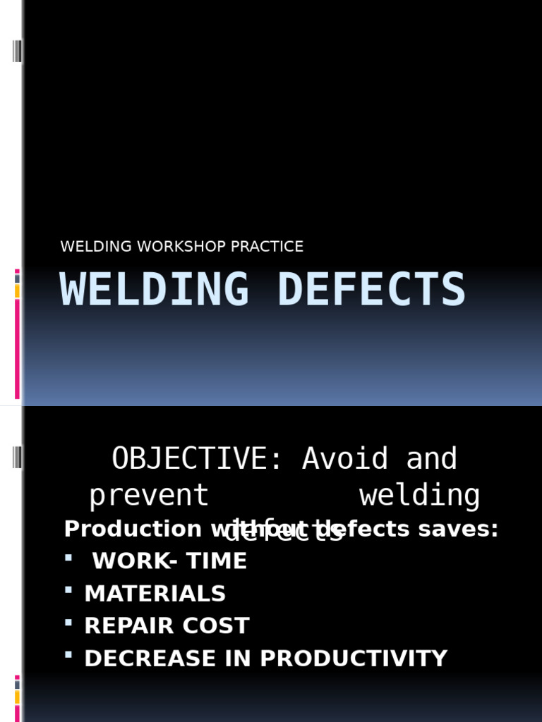 Welddefectsforvisualinspection 230320040905 03e38fe7 | PDF | Welding ...