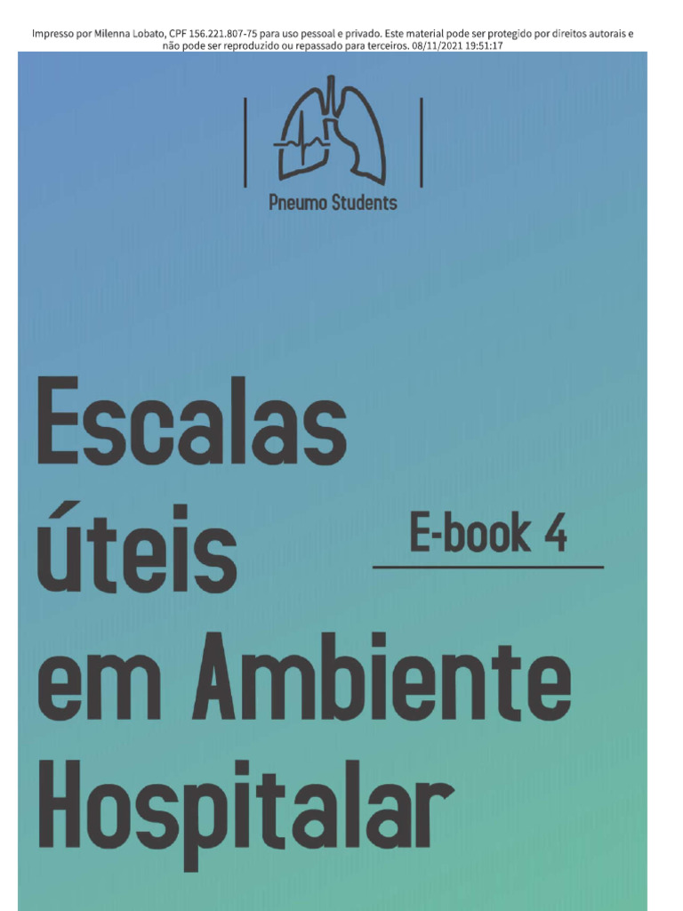 04 Escalas Uteis em Ambiente Hospitalar Pneumostudents - 1 - Passei ...
