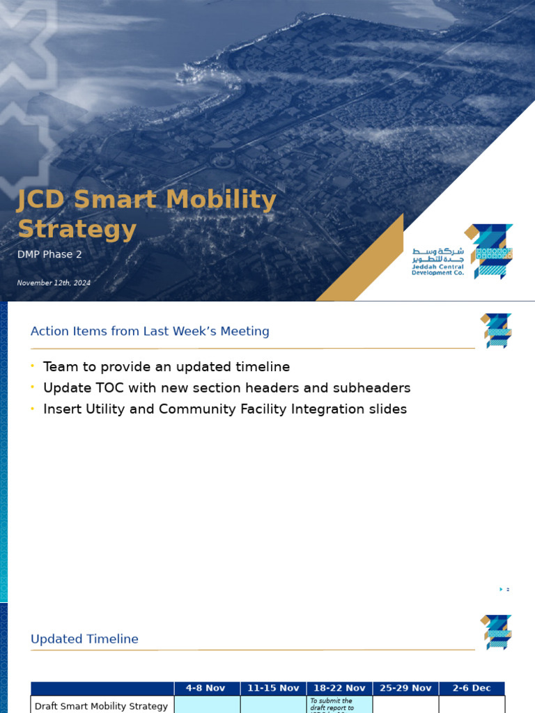 JCD Smart Mobility Strategy Overview | PDF | Computer Security | Security