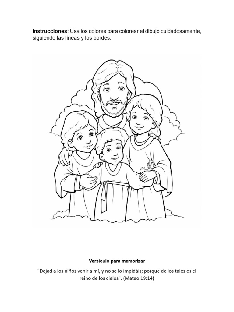 DibujoparacolorearcristianoJesusconninos PDF