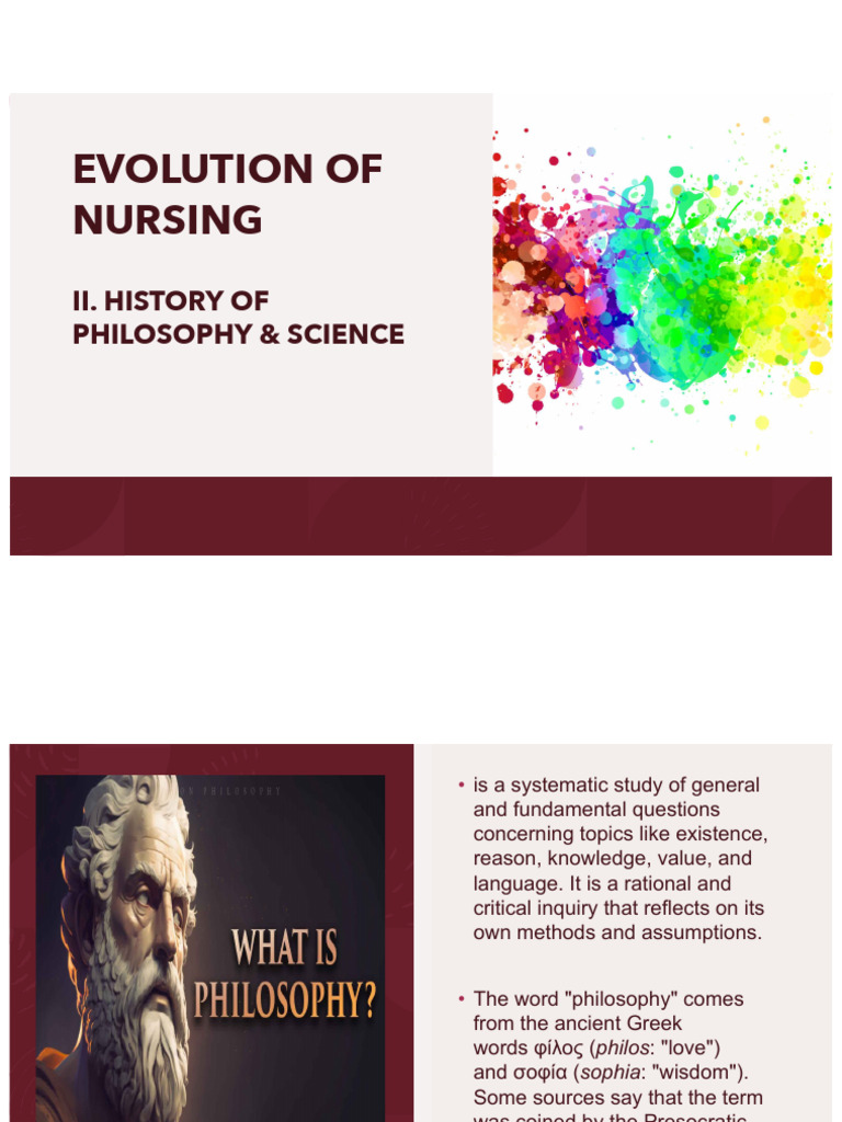 Nursing Philosophy and Science Evolution | PDF | Empiricism | Rationalism