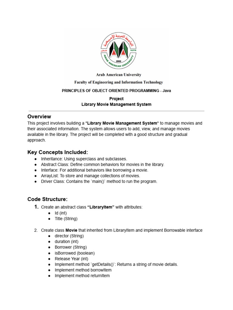 Project (1) (2) | PDF | Method (Computer Programming) | Class (Computer ...