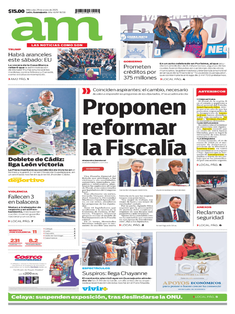 Am Leon 29-01-25 | PDF