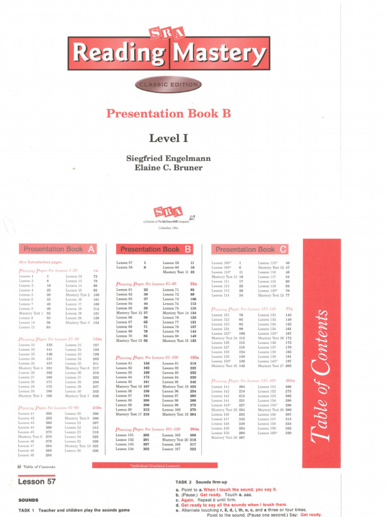 DI Reading Mastery Level 1 Book B | PDF