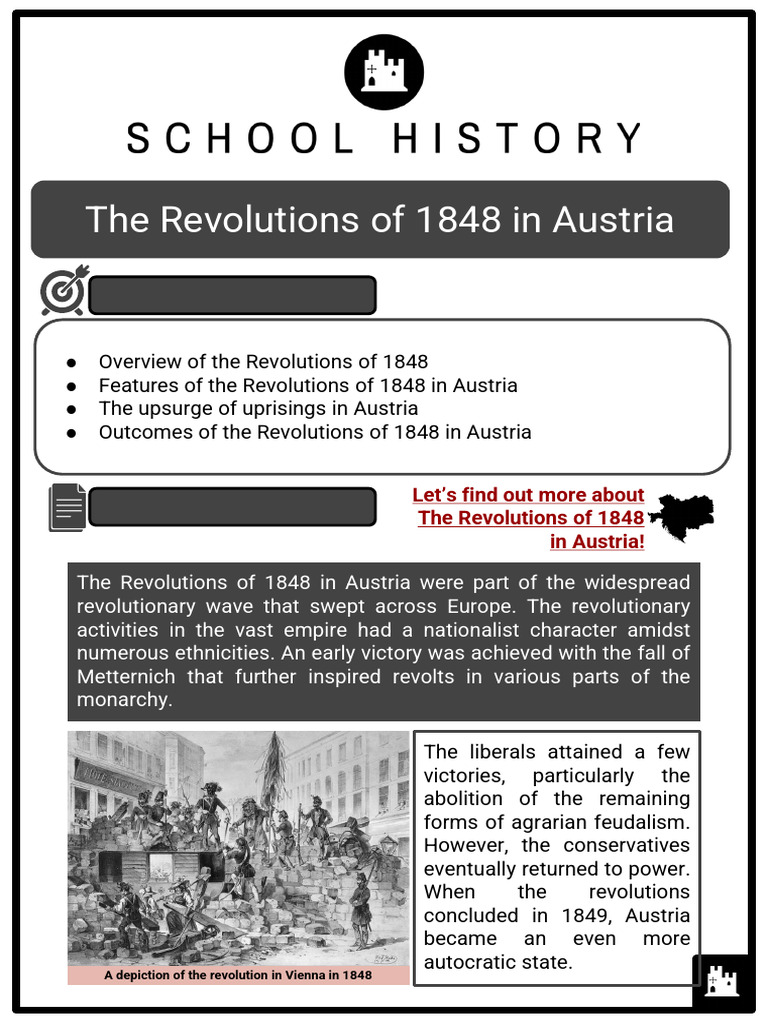 1848 Austrian Revolution Overview | PDF | Austria Hungary | Hungary