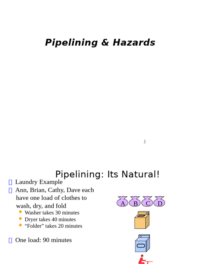 Pipelining and Performance Hazards | PDF | Central Processing Unit ...