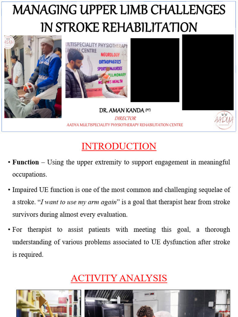 Stroke Ue | PDF | Stroke | Physical Therapy