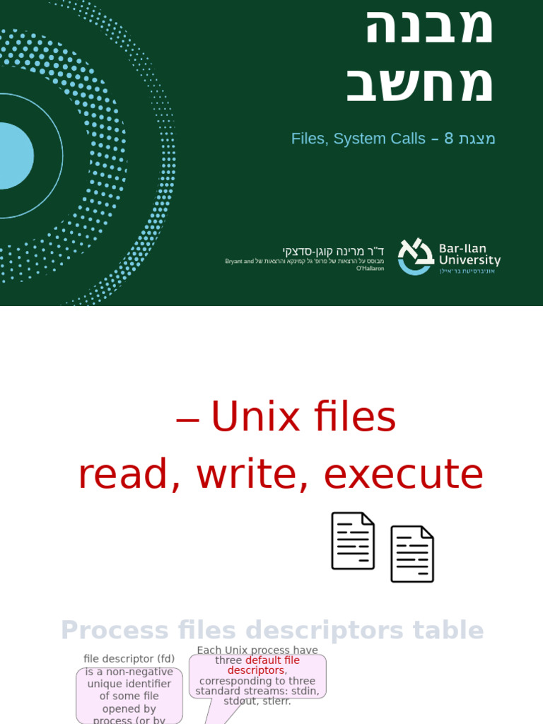 Unix File Handling Overview | PDF | Filename | System Software
