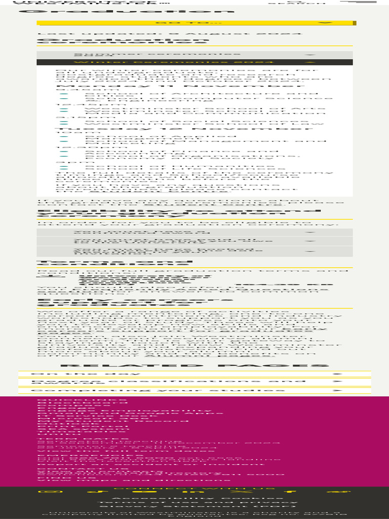 Graduation University of Westminster, London | PDF