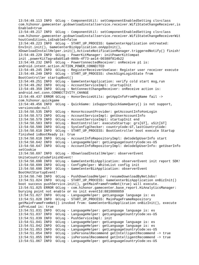 GameCenter Application Startup Log | PDF | World Wide Web Consortium ...