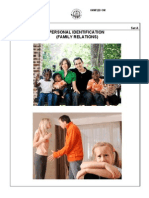 Personal Identification (Family Relations) : Set A