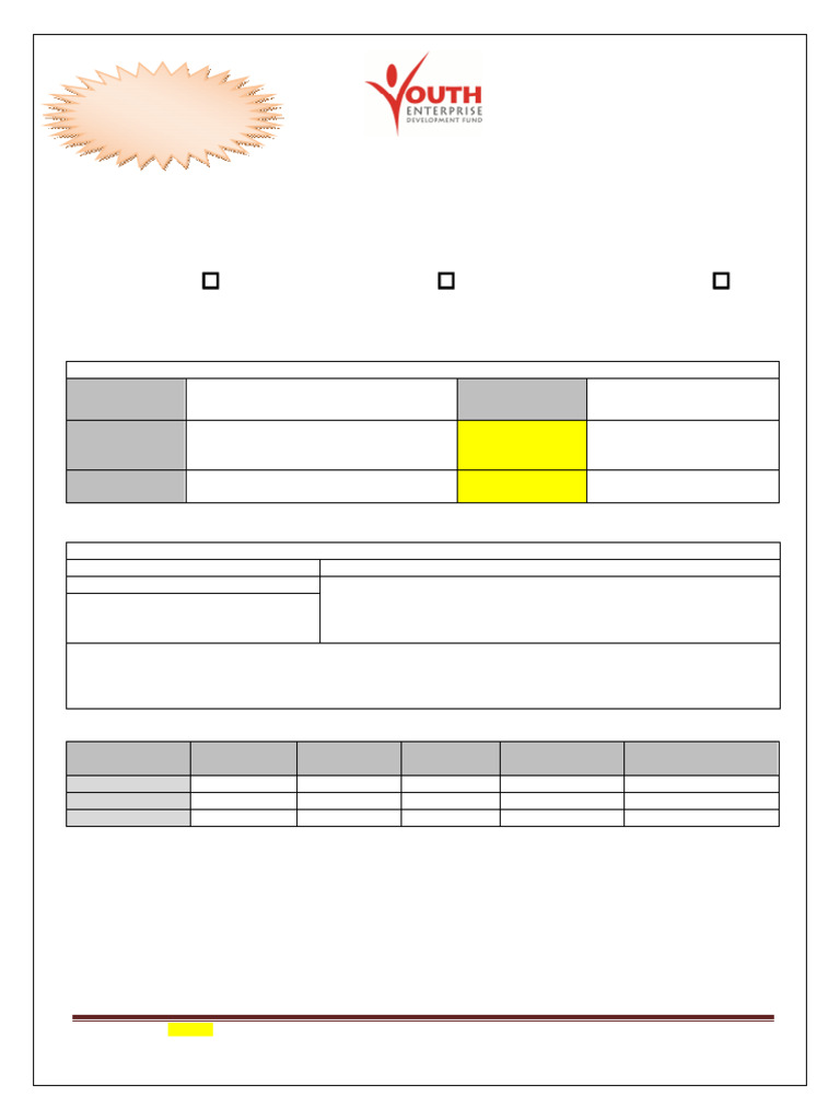 Application Form - C-YES (Edited Form 2019) | PDF | Loans | Credit