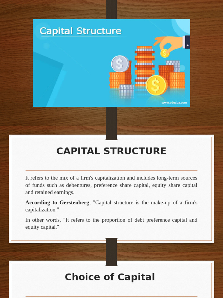 Capital Structure - 1 | PDF