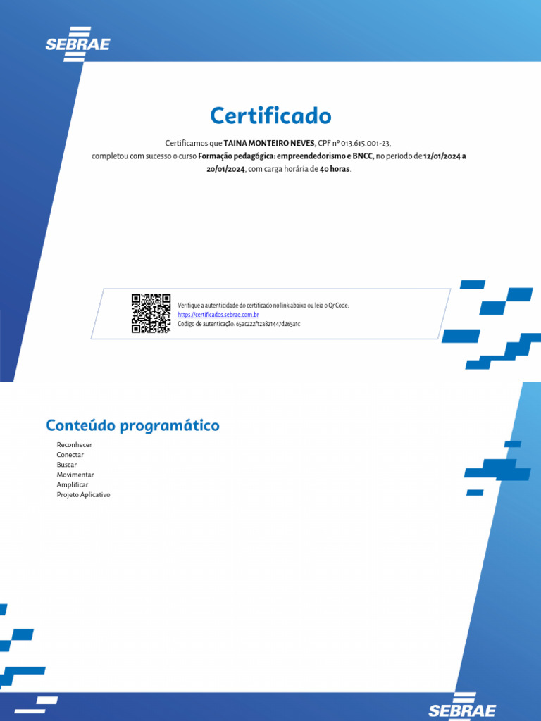 Certifica Do | PDF
