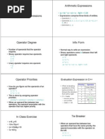 Pre Post and Infix Notations