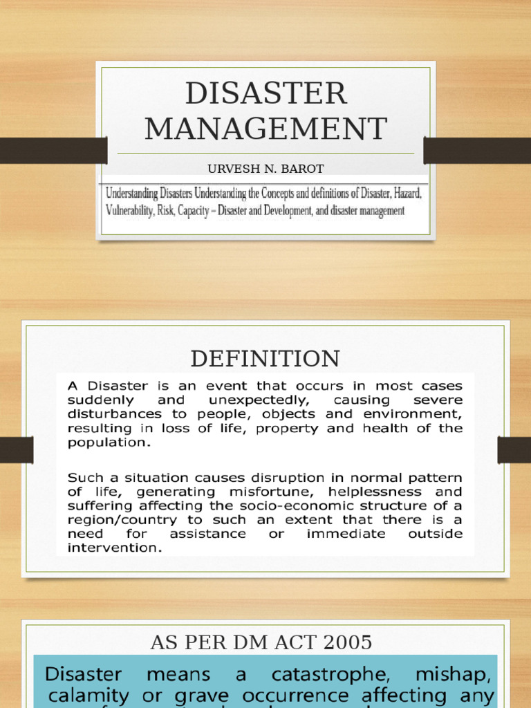 Disaster Management | PDF | Natural Disasters | Flood