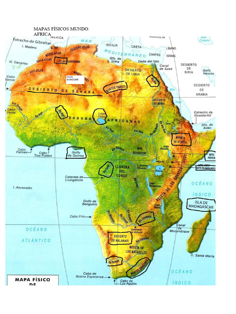 Mapas físicos | PDF