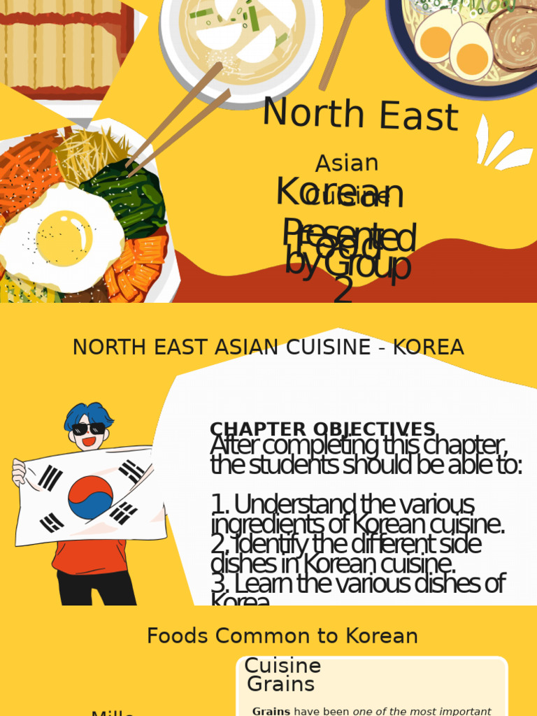 Korean Cuisine: Ingredients & Dishes Guide | PDF | Korean Cuisine | Foods