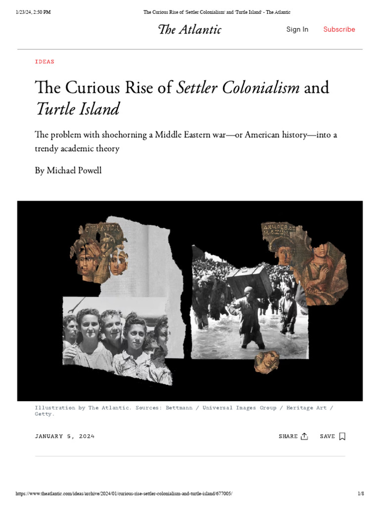 understanding settler colonialism Turtle Island