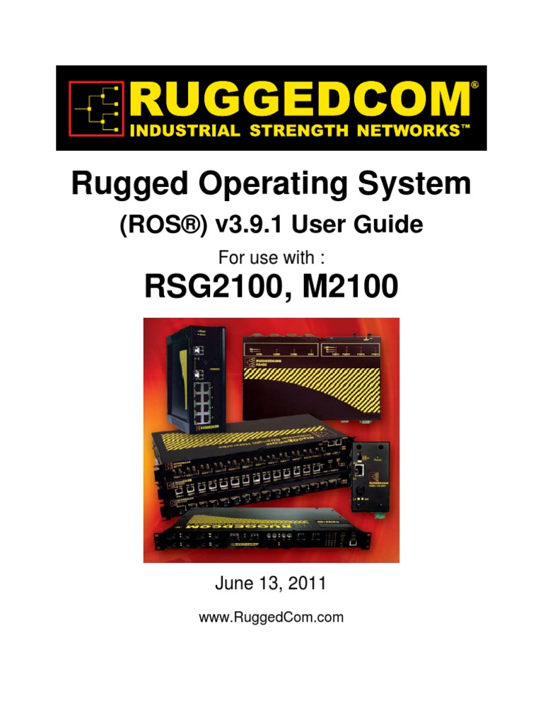 Ros User Guide Rsg2100 M2100 Networking Standards Network Architecture