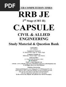 Civil Engineering Subjective Book