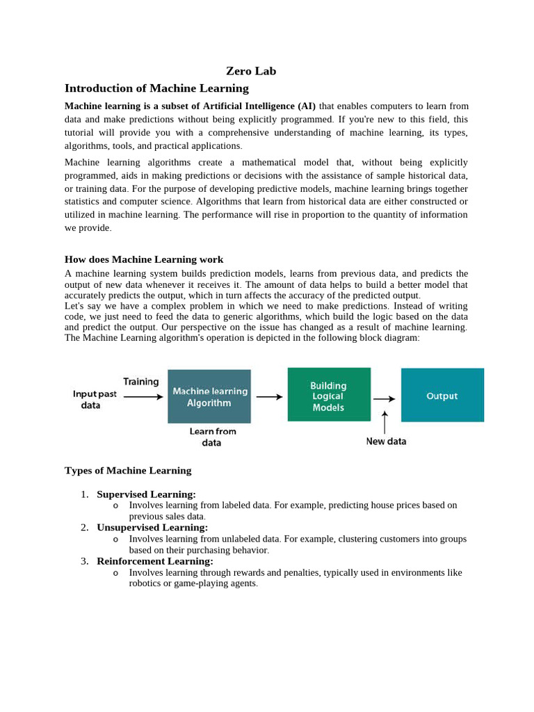 Zero Lab ML | PDF | Machine Learning | Computing