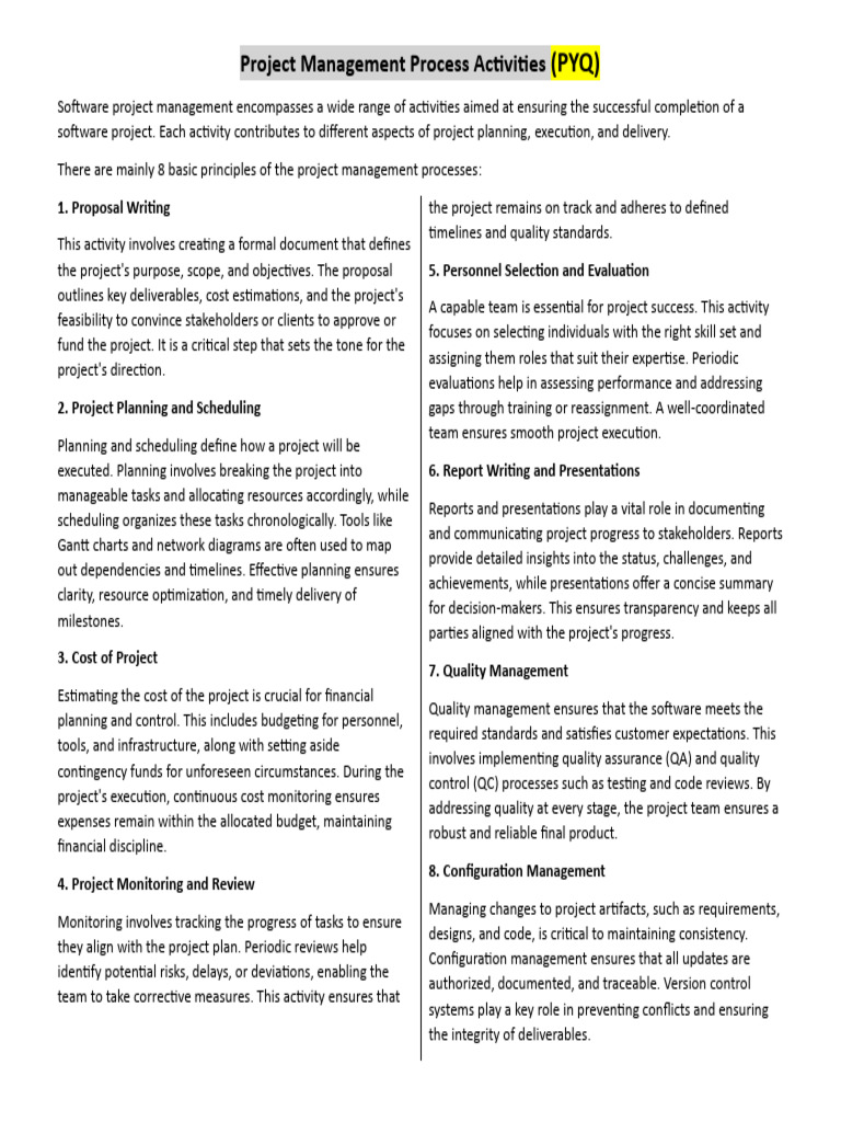 Software Project Management Essentials | PDF | Software Testing ...