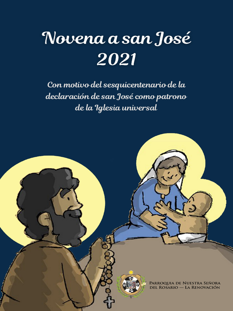 Novena a San José: 150 Años de Patrocinio | PDF | San José | María ...