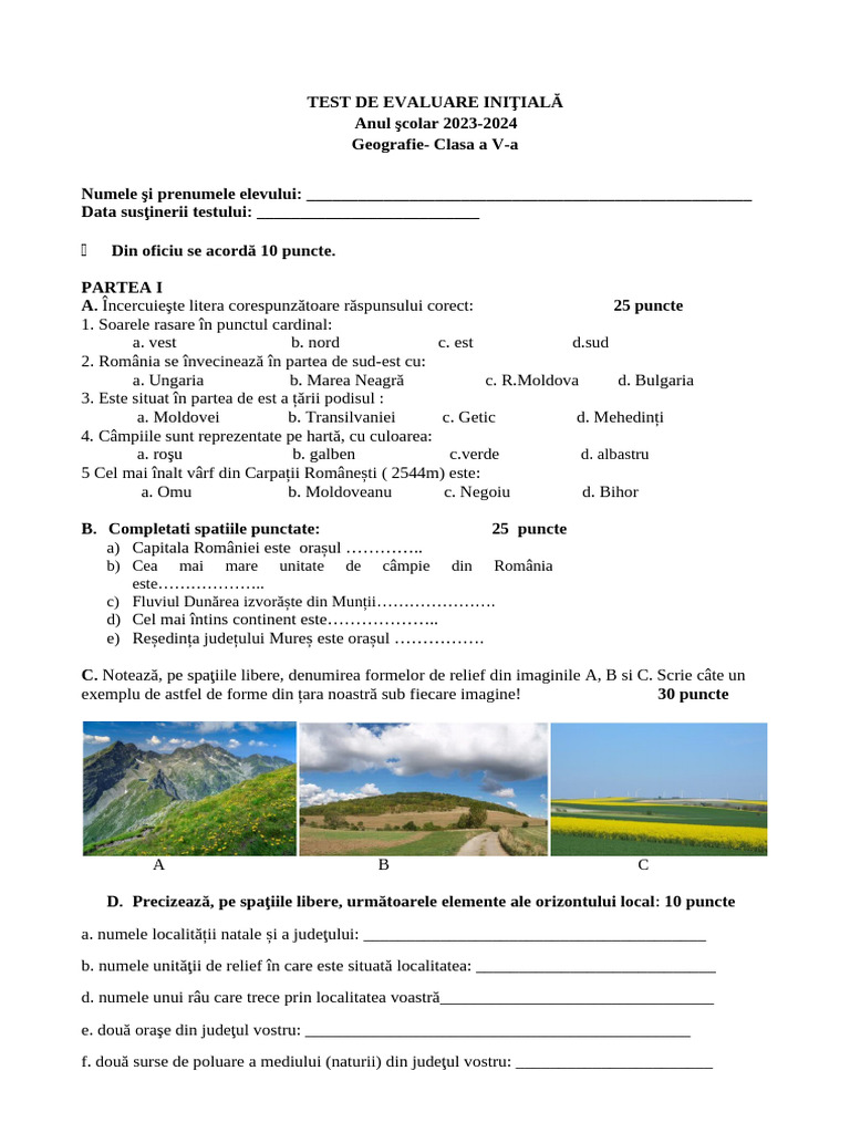 Test Initial CLS 5 | PDF