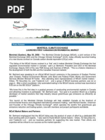 Download Montral Climate Exchange launches first Canadian environmental market by torontochange SN8216050 doc pdf