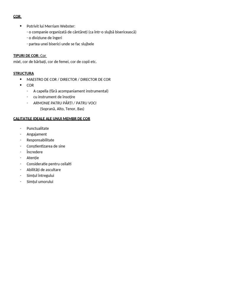 Armonie Patru Părți / Patru Voci | PDF