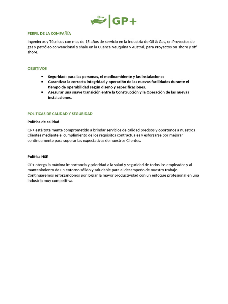 Presentacion GP+ | PDF | Software
