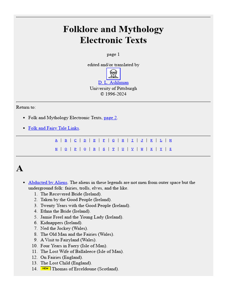 Folklore and Mythology Electronic Texts | PDF | Cinderella | Fairies