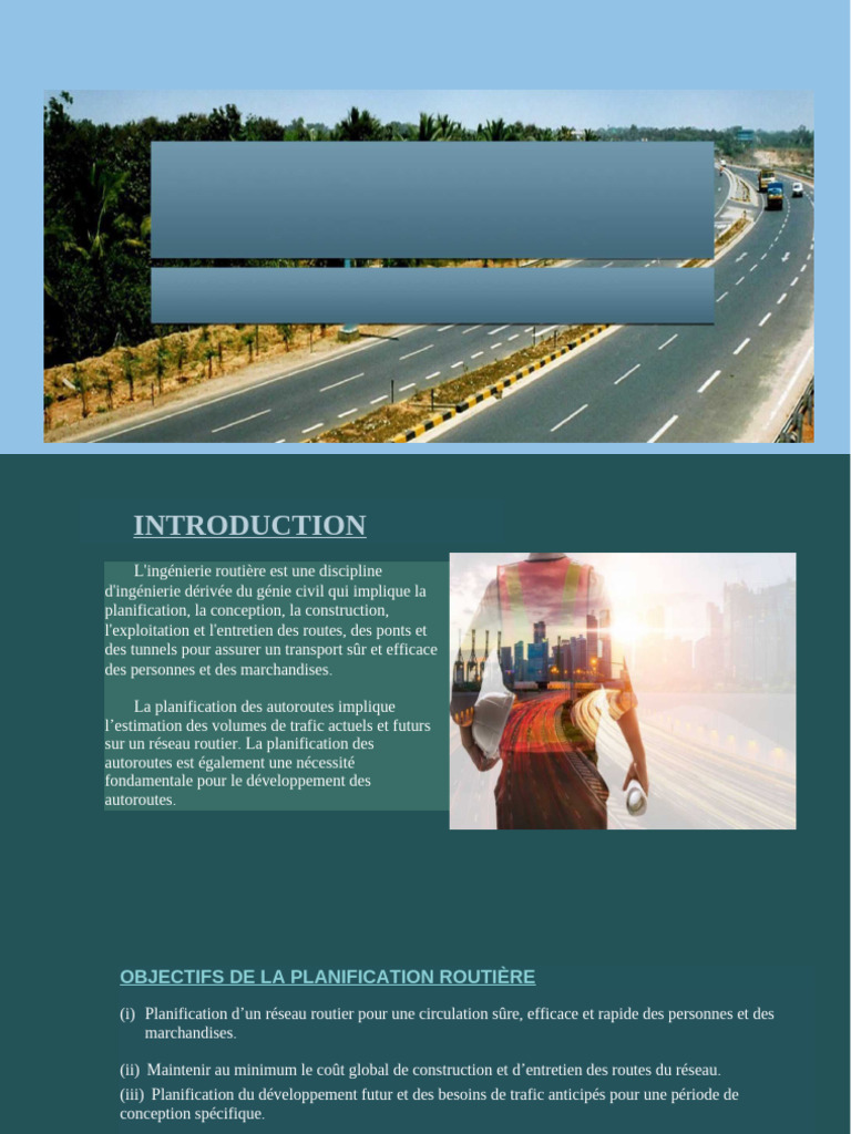 Aménagement et classification des routes | PDF | Autoroute | Route