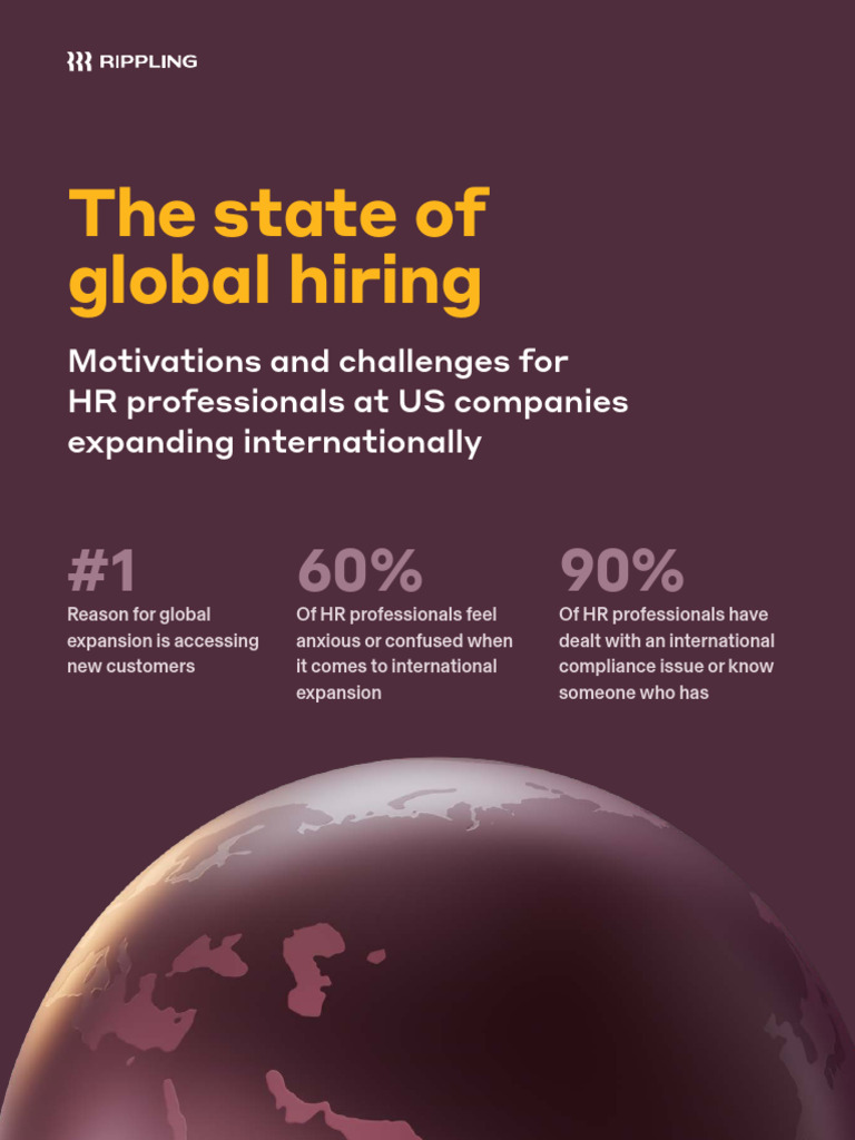 Global Hiring Trends for HR in 2024 | PDF | Employment | Business