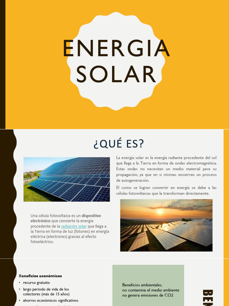 Introducción a la Energía Solar | PDF | Energía solar | Fotovoltaica
