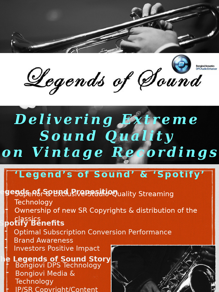 (Slides) Legends of Sound & Spotify Presentation | PDF | Streaming ...