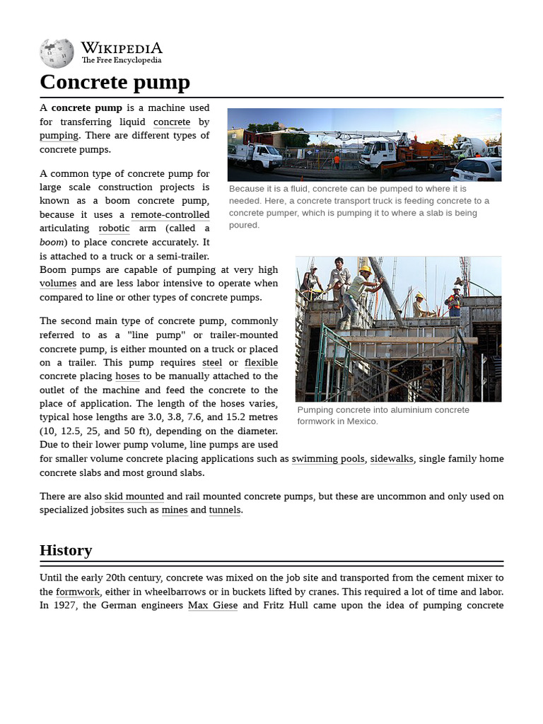 Concrete Pumping Techniques Explained | PDF | Mechanical Engineering ...