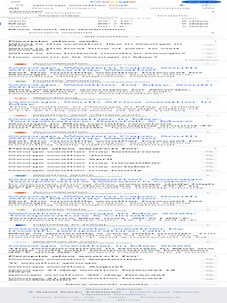George Weather May - Google Search | PDF | Weather | Rain