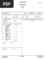 Acellus Academy Transcript Overview | PDF