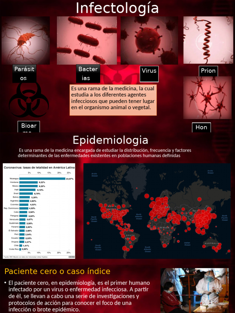Agentes Infecciosos y Epidemiología | PDF | Infección | Virus