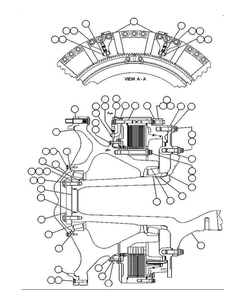 Rueda Delantera 930E | PDF | Vehicle Technology | Manufactured Goods