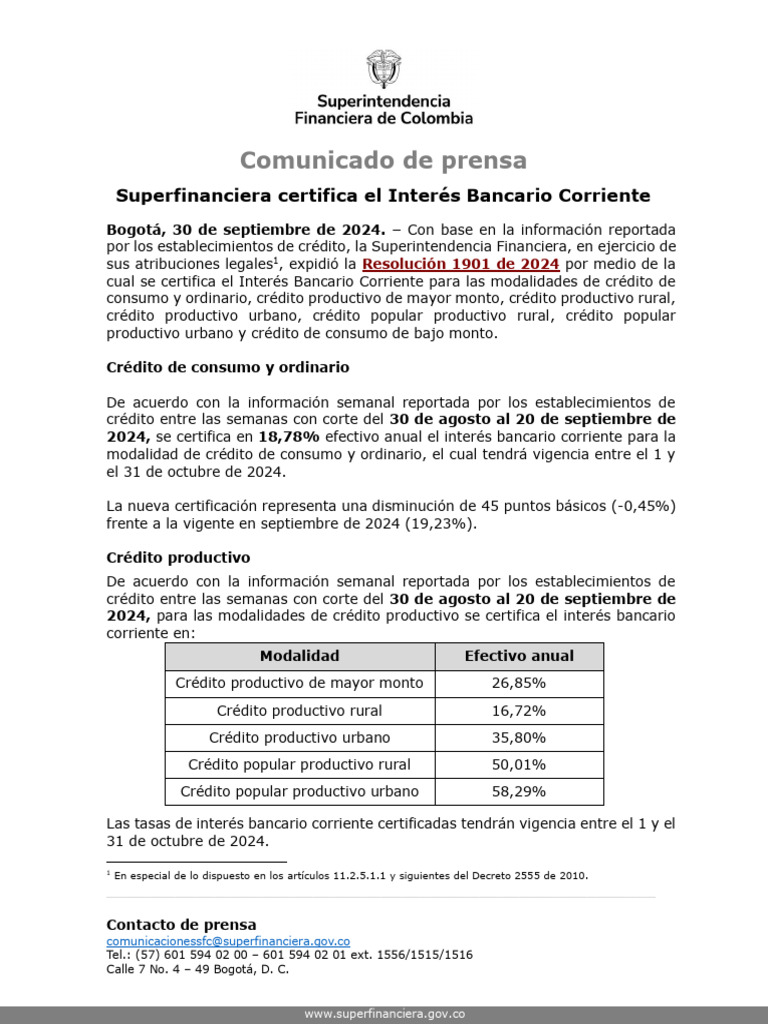 Interes Moratorio | PDF | Crédito | Finanzas y dinero