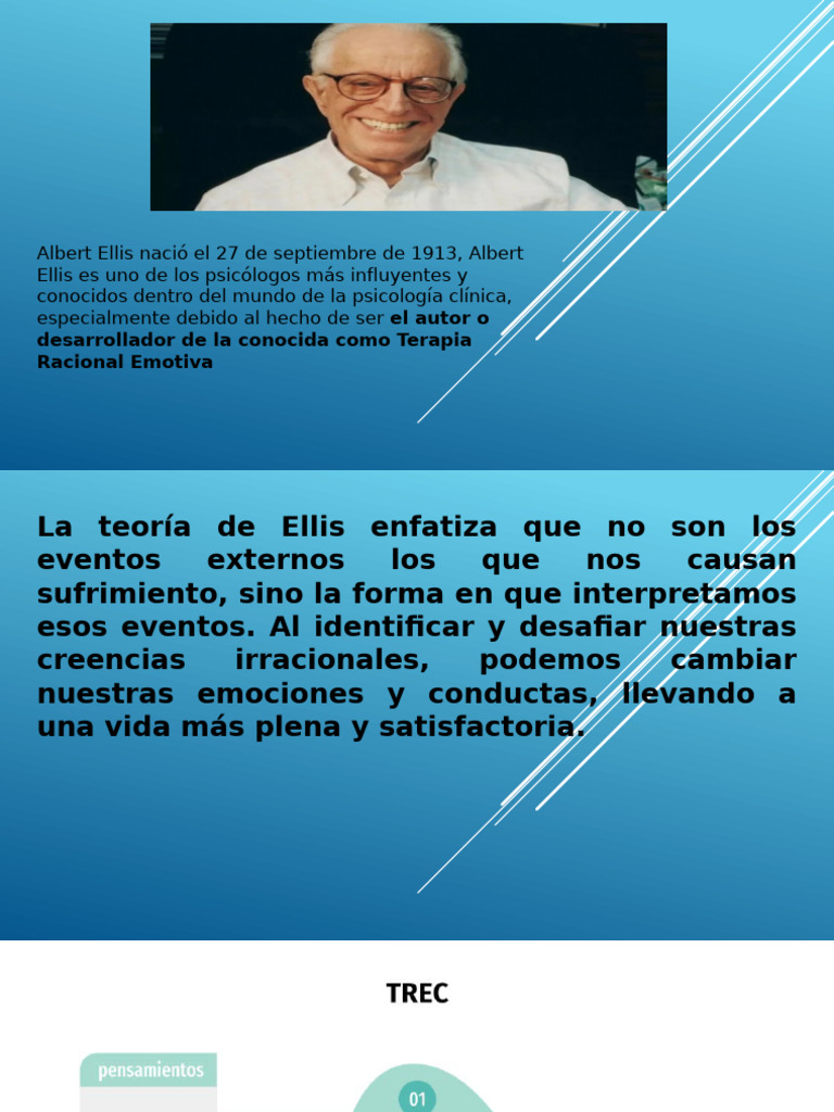 Terapia Racional Emotiva de Ellis | PDF