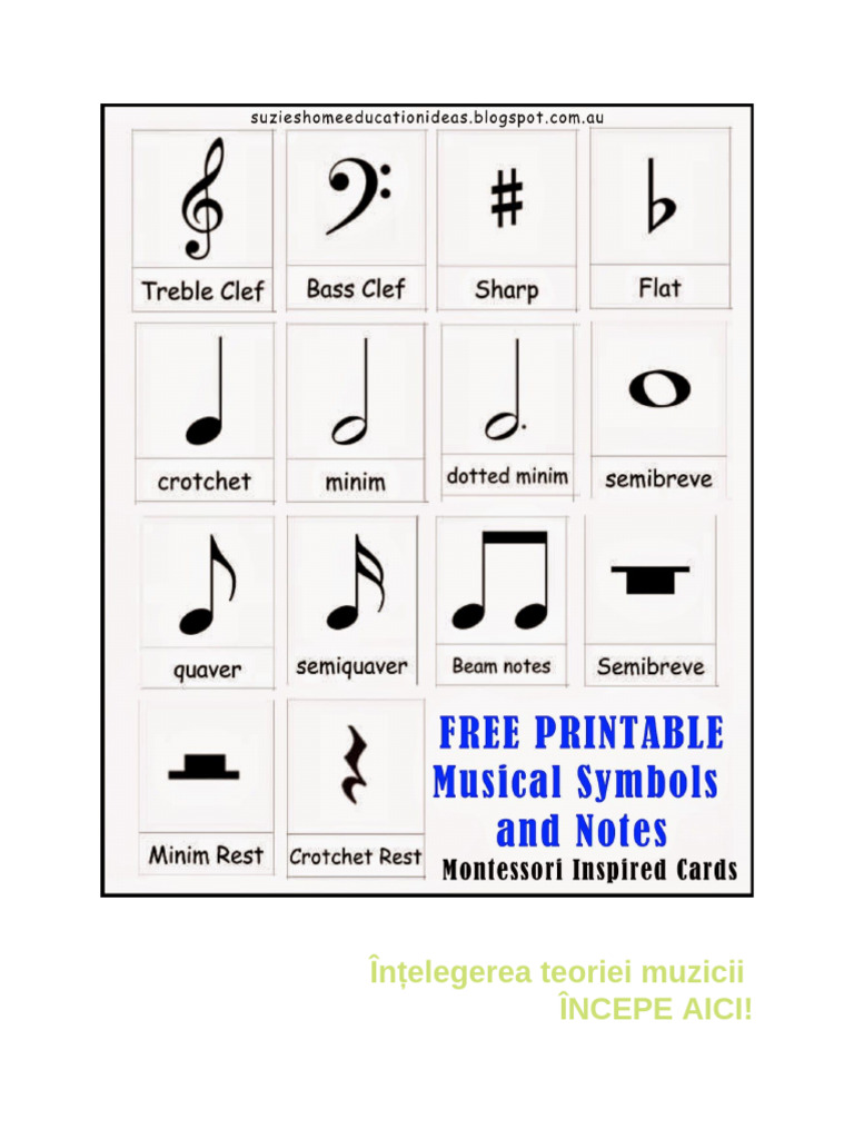 Note Muzicale | PDF