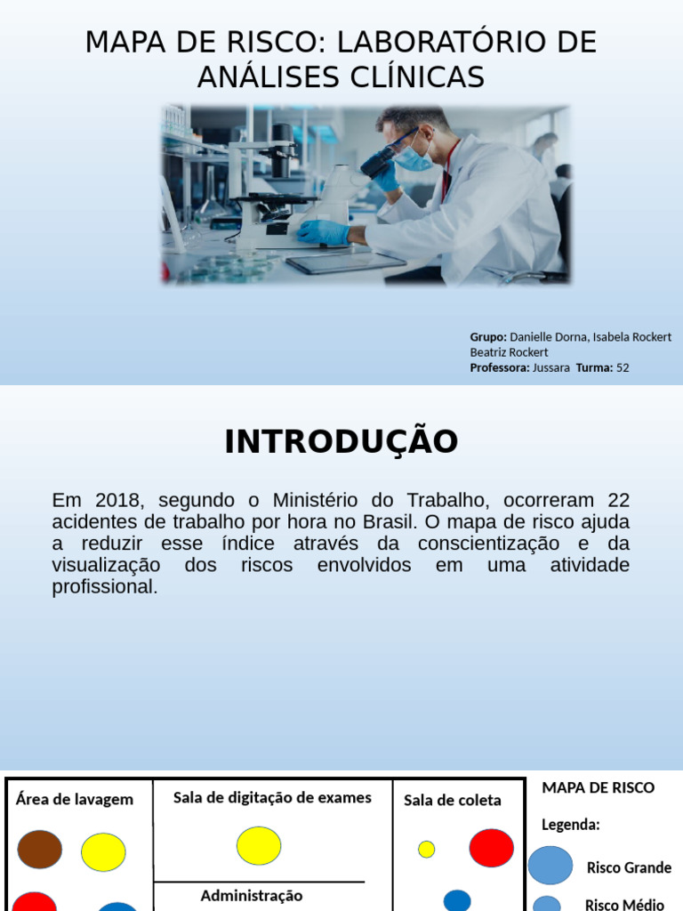 Mapa de Risco em Laboratório Clínico | PDF