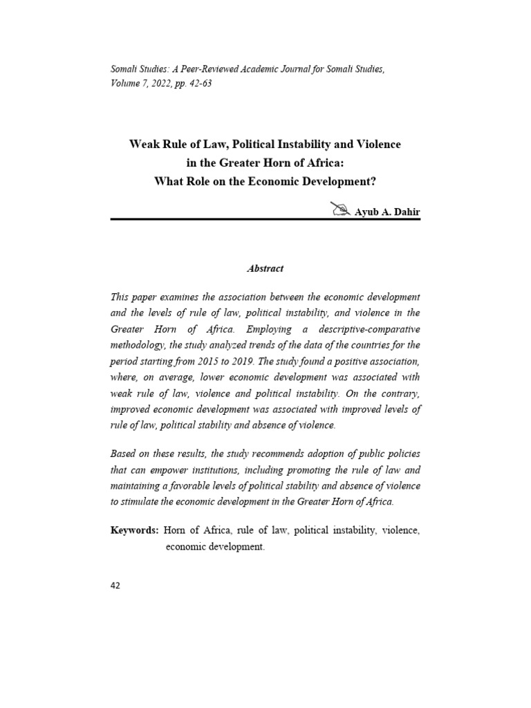 Political Instability and Economic Impact in GHA | PDF | Failed State ...