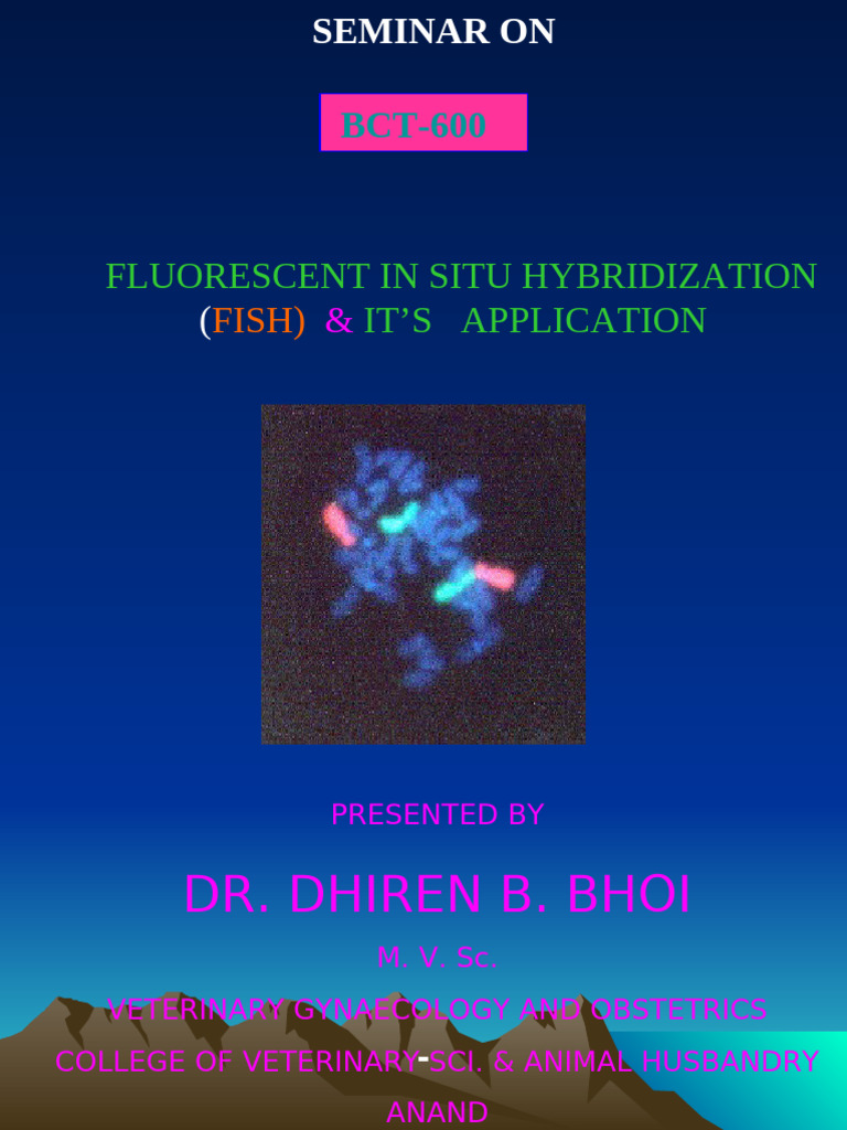 History of Fluorescence in Situ Hybridization | PDF | Fluorescence In ...