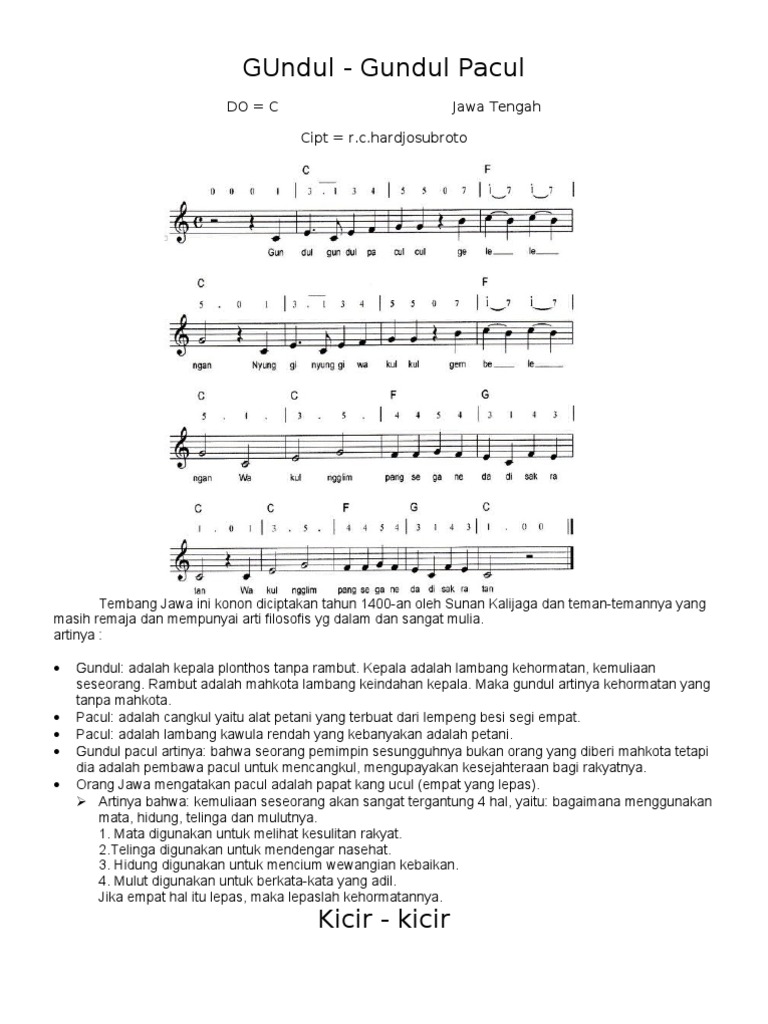 GUndul Gundul | PDF